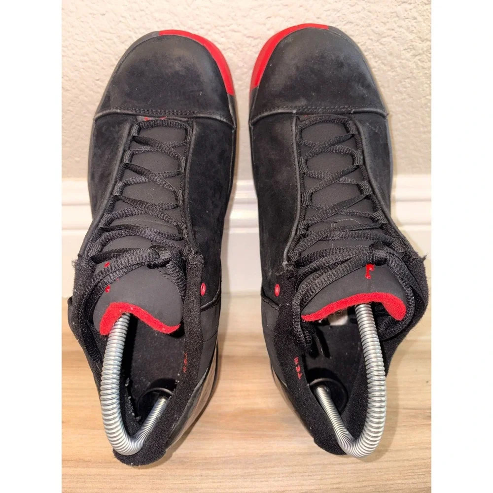 Jordan Air Jordan Men's Size 8 Team Elite 3 Low Bred Black/Varsity Red Lace Up